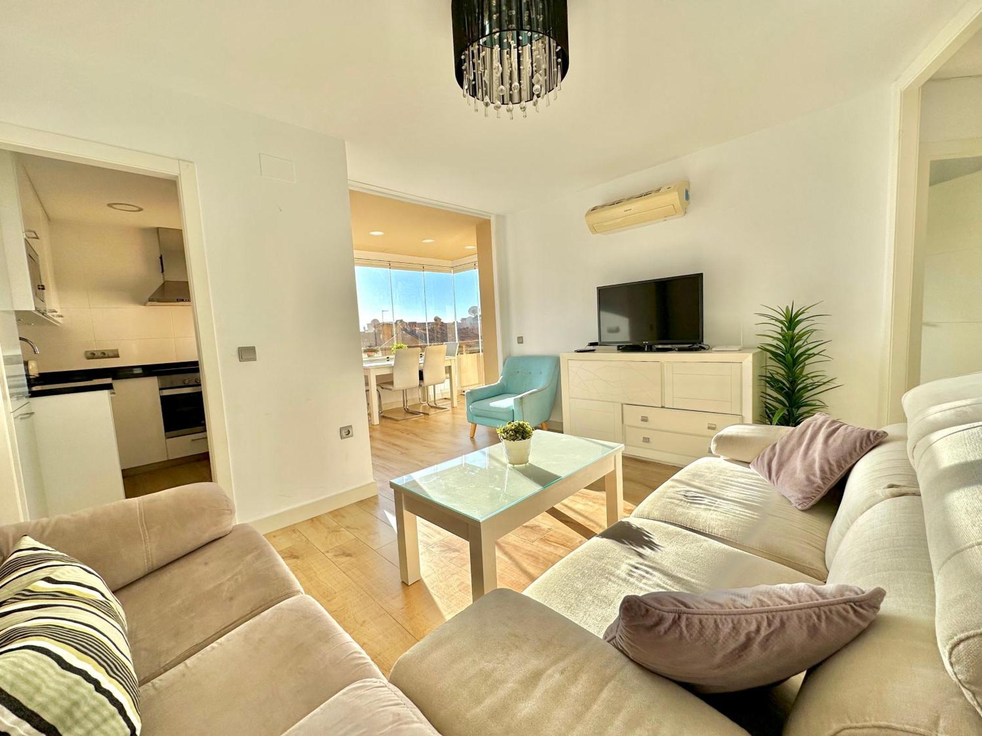 Gorgeous Apartment At The Sea In La Carihuela! Torremolinos Bagian luar foto